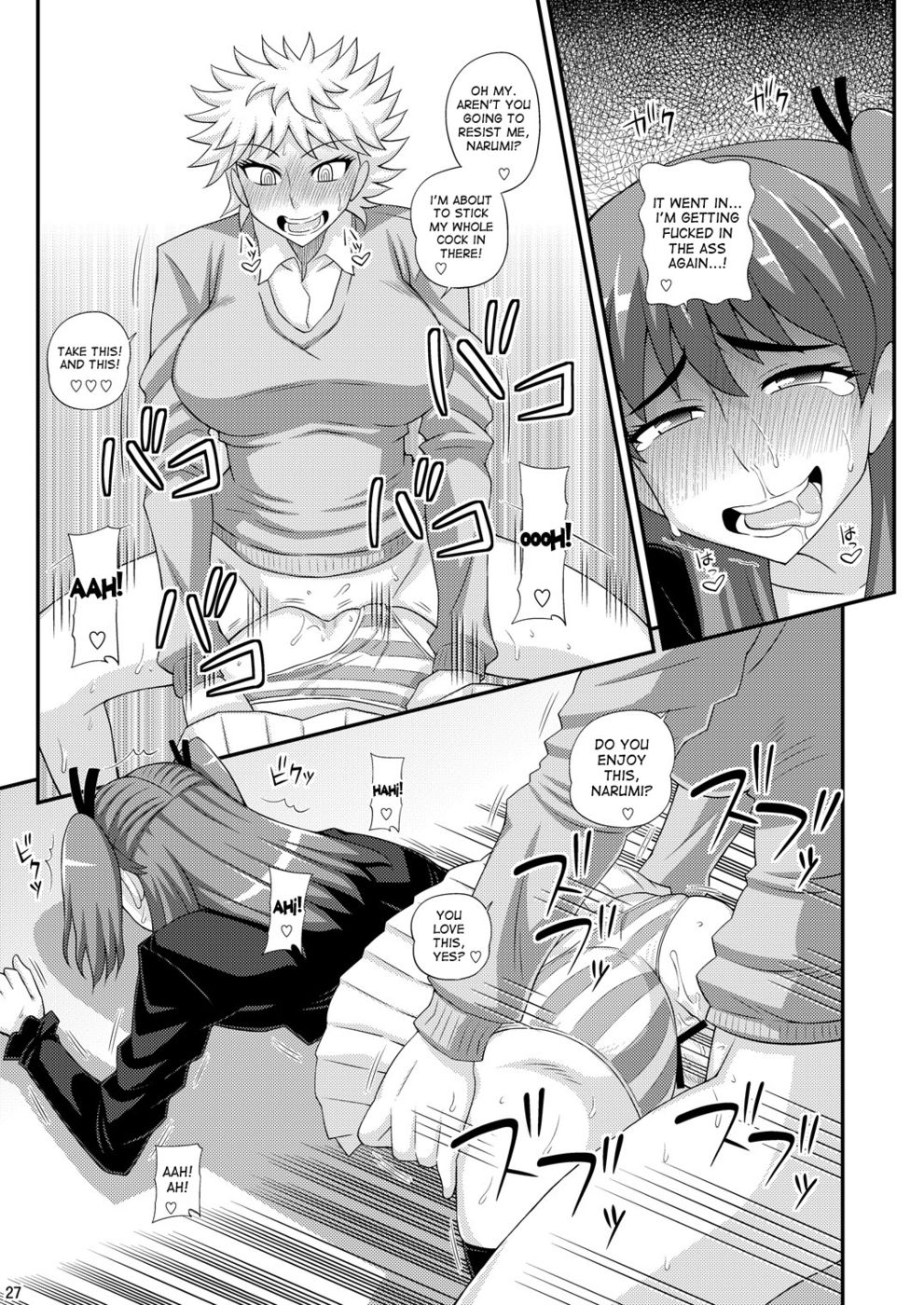 Hentai Manga Comic-Futanari Musume ni Okasarechau !-Read-27